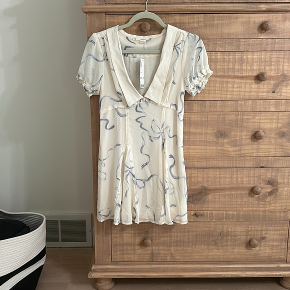 Urban Outfitters kimchi blue bow dress size S NWT - Picture 2 of 5